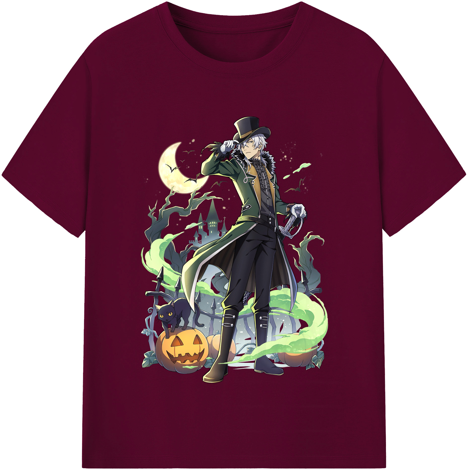 （画像用） 文豪ストレイドッグス Bungo Stray Dogs レディースカジュアルプリントTシャツ（綿100％）
